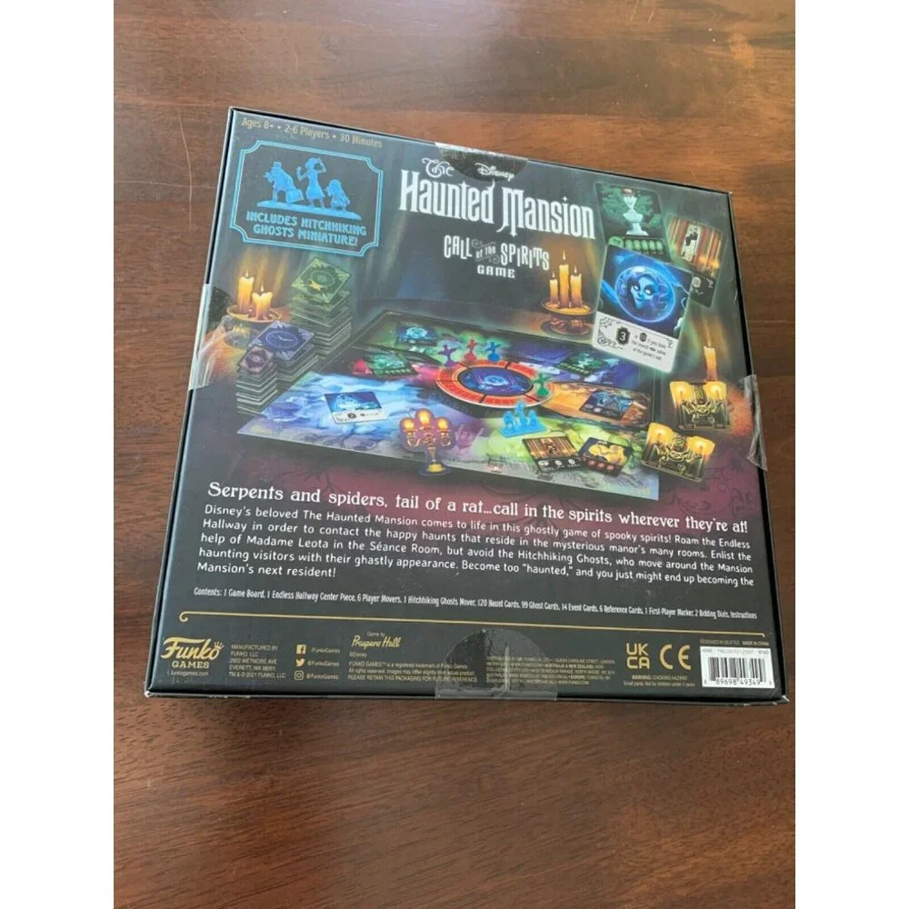 Disney The‎ Haunted Mansion Call of the Spirits Board Game NEW SEALED!